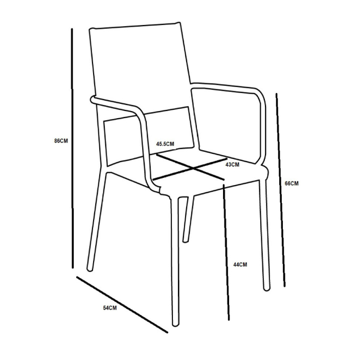 Scaun din ratan natural cu brațe și structură metalică [7]