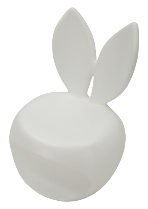 Scaun gradina plastic alb tip iepuras 57x55x79 cm [4]