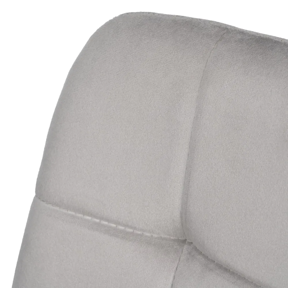 Scaun Q-Line Gri Deschis, Catifea Metal - CreativDeco.ro [9]