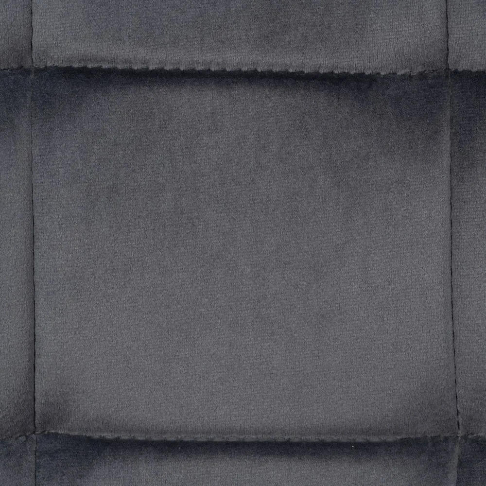 Scaun Q-Line Gri Inchis, Catifea Metal - CreativDeco.ro [6]