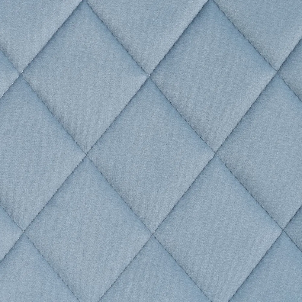 Scaun R-Line Albastru Deschis, Catifea Metal - CreativDeco.ro [8]