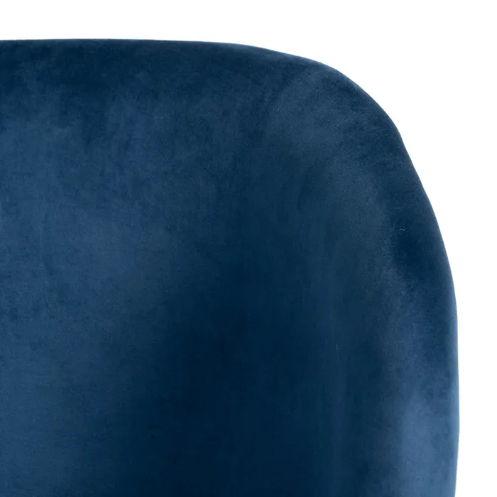 Scaun Regal Albastru, Catifea, Metal - creativdeco.ro [7]