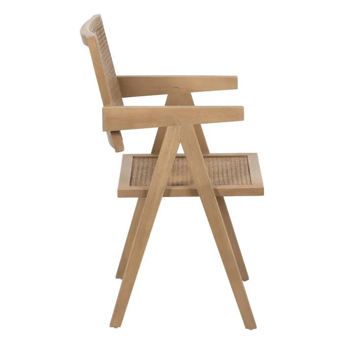 Scaun rustic Lemn, Ratan - de la creativdeco.ro [4]