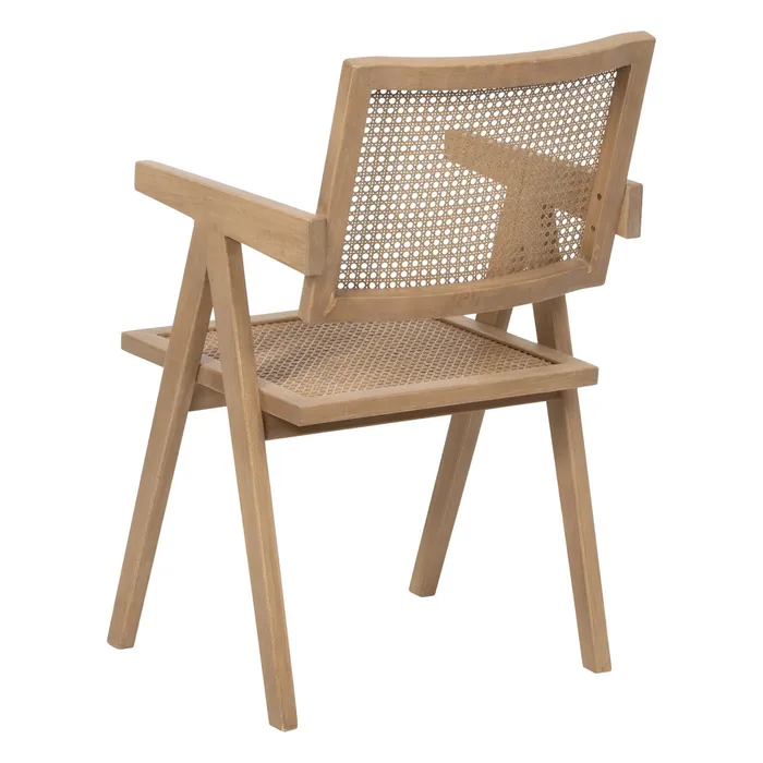 Scaun rustic Lemn, Ratan - de la creativdeco.ro [3]