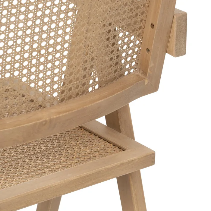 Scaun rustic Lemn, Ratan - de la creativdeco.ro [9]