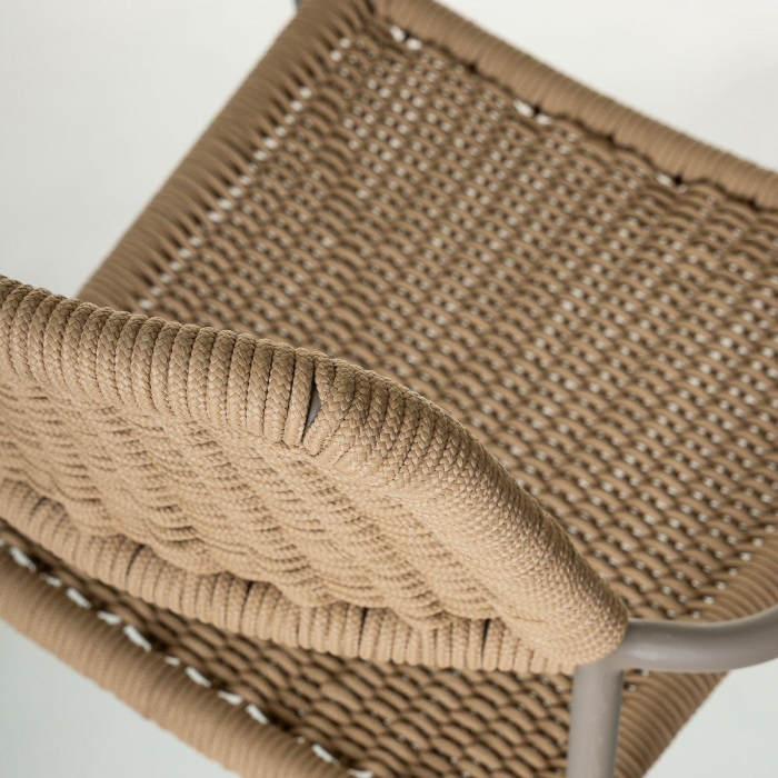 Scaun Milos Silt Beige – design simplu și funcțional pentru terase moderne și spații comerciale aerisite [9]