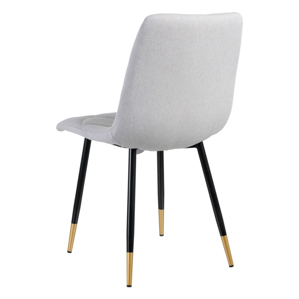 Scaun Style Line Gri Deschis, Stofa Metal - CreativDeco.ro [5]