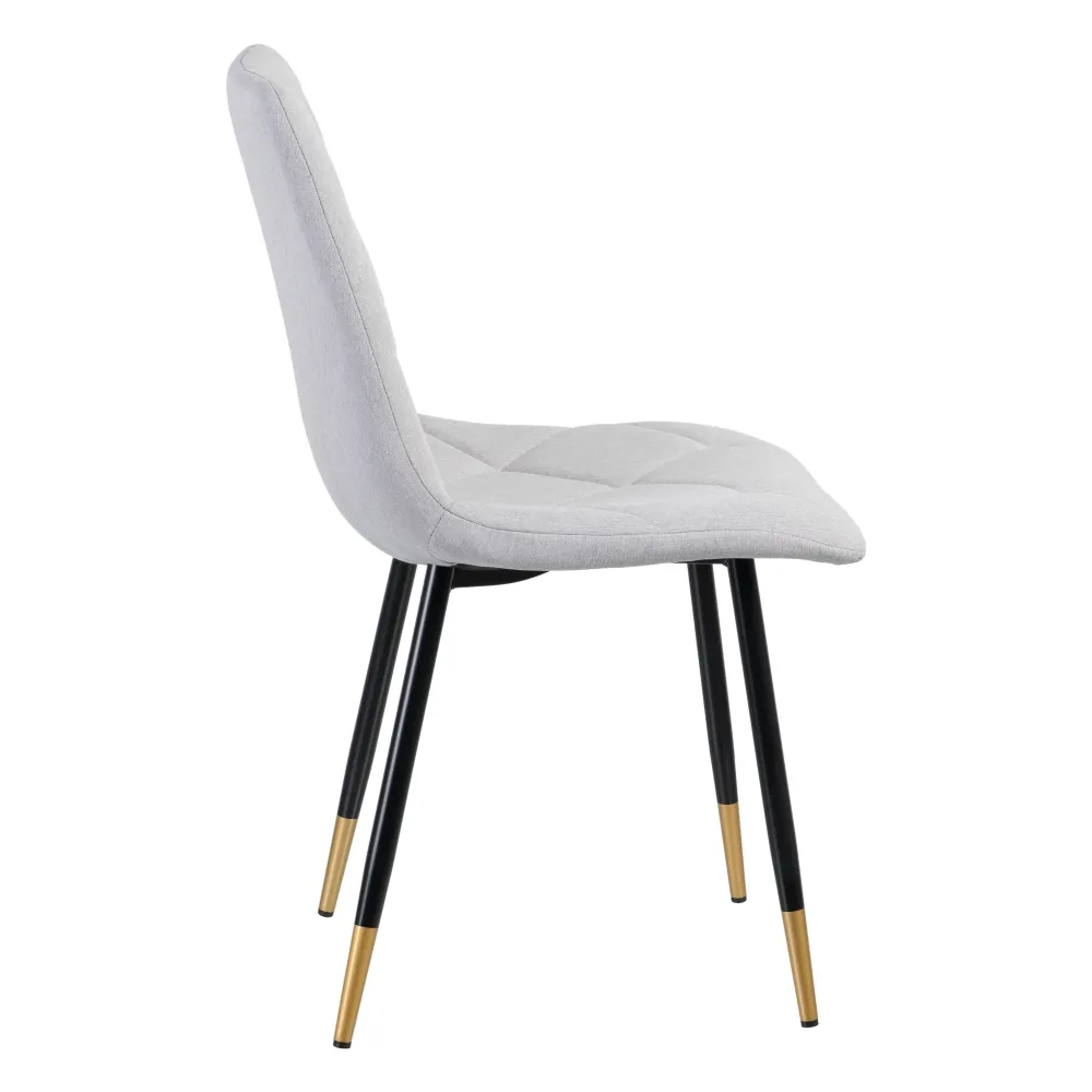 Scaun Style Line Gri Deschis, Stofa Metal - CreativDeco.ro [4]