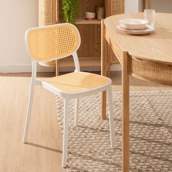 Scaun gradina Summer Alb, Polipropilena - creativdeco.ro [4]