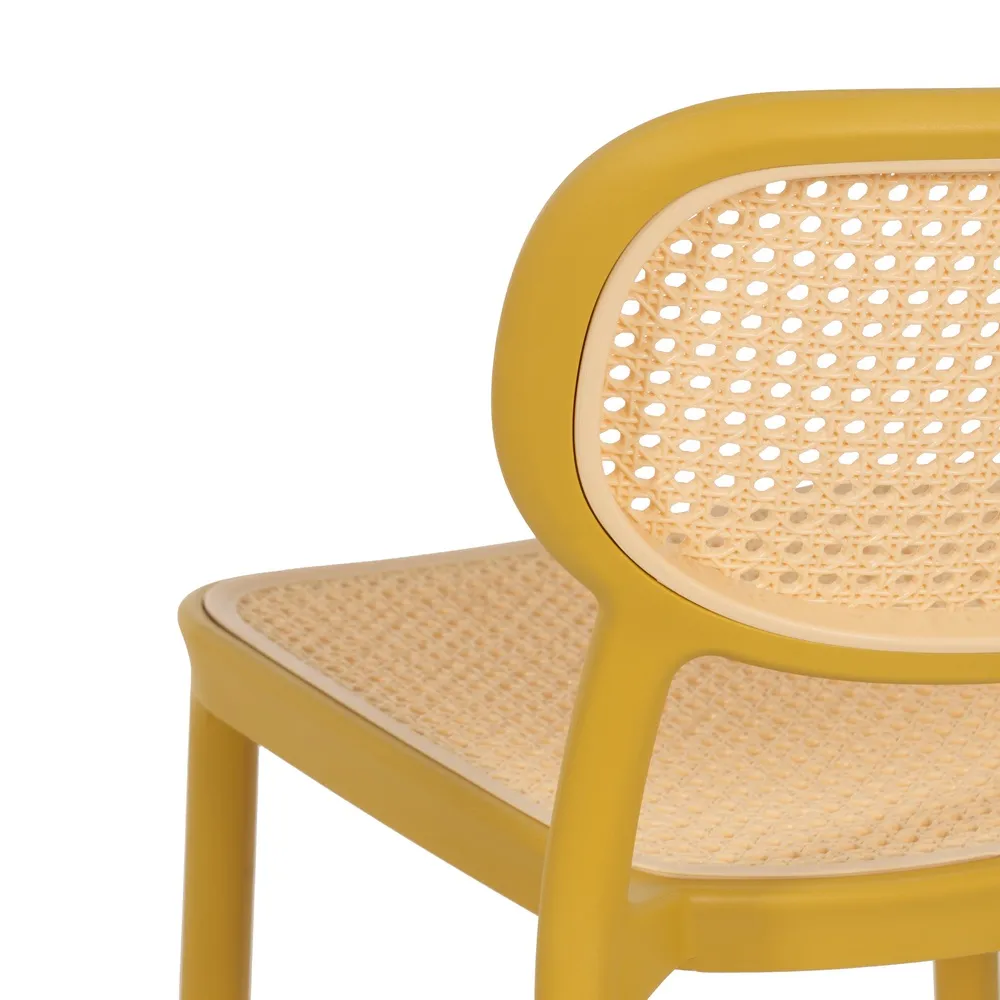 Scaun Summer Galben, Polipropilena - creativdeco.ro [8]