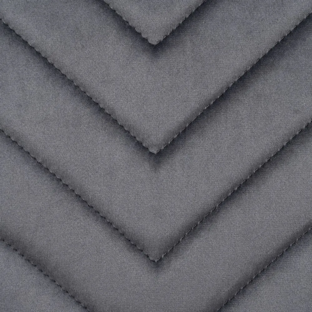 Scaun V-Line Gri-Negru, Catifea Metal - CreativDeco.ro [7]