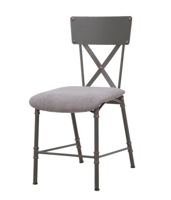 Scaun Manhattan Industrial Sezut Tapitat CreativDeco [3]