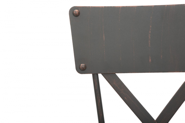 Scaun Manhattan Industrial Sezut Tapitat CreativDeco [5]