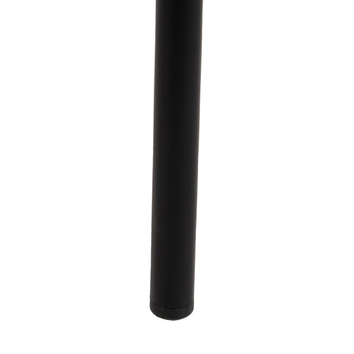 Scaune din polietilenă și oțel pentru exterior, set 2, design minimalist [11]