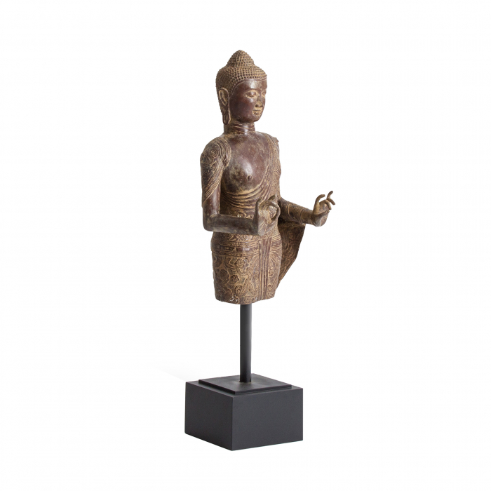 Sculptura Buddha bronz cupru vechi|Statuete orientale decorative [2]