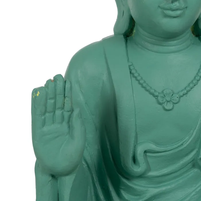 Sculptură Buddha turcoaz|Decorațiuni meditative și elegante [6]