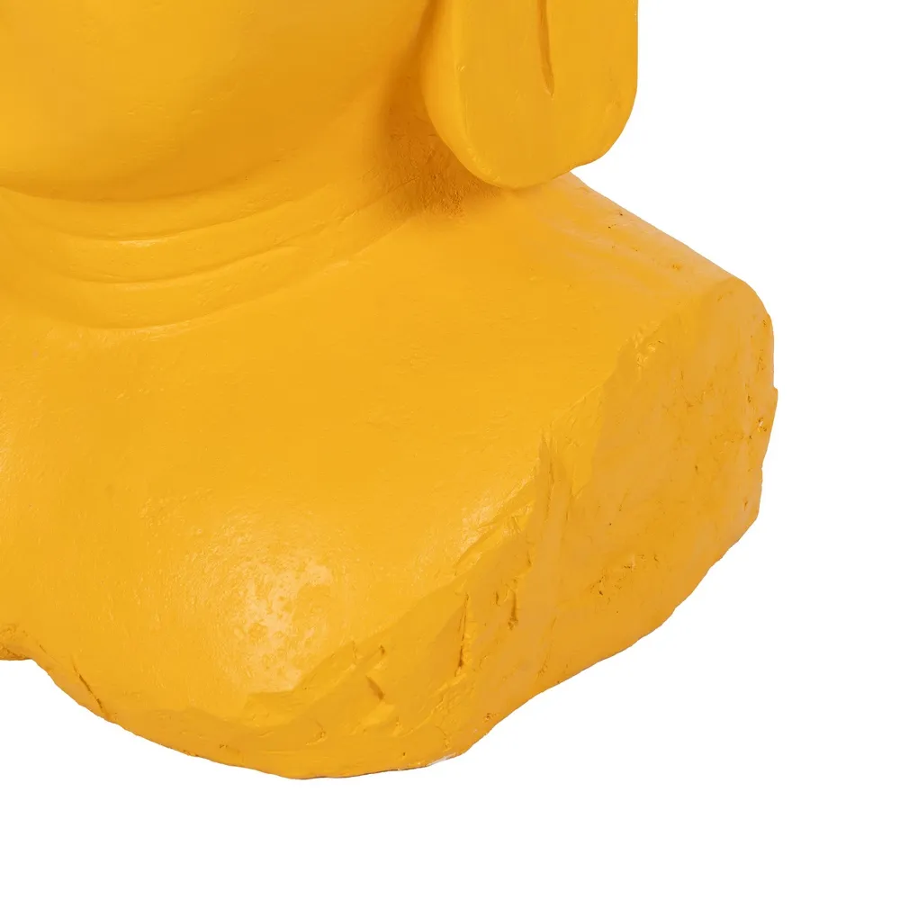 Bust Buddha galben|Decorațiuni meditative vibrante [5]