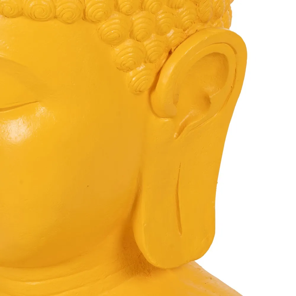 Bust Buddha galben|Decorațiuni meditative vibrante [7]