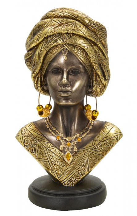 Sculptura femeie africana Nairobi | Arta africana eleganta | CreativDeco.ro [1]