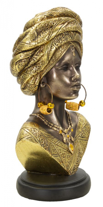 Sculptura femeie africana Nairobi | Arta africana eleganta | CreativDeco.ro [2]