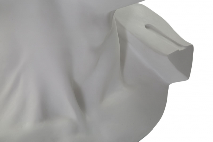 Sculptura cap antic alb din rasina - CreativDeco.ro   [5]