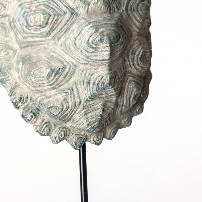 Sculptura testoasa scandinava gri|Obiecte decorative moderne [2]