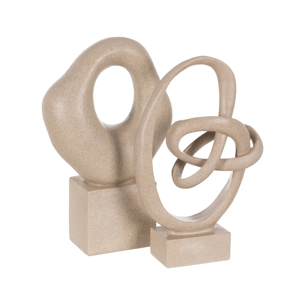 Figura abstracta din poliresina mat|Decoratiuni contemporane deosebite [5]