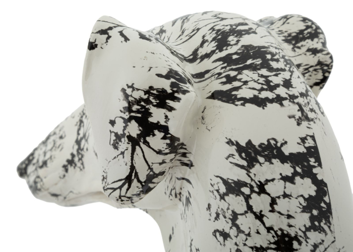 Sculptură decorativă de podea cu câine stilizat [7]