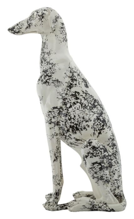 Sculptură decorativă de podea cu câine stilizat [2]