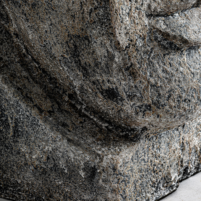 Sculptură decorativă înaltă ciment gri antichizat Khalid [3]