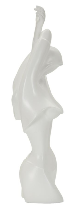 Sculptură decorativă minimalistă cu siluetă feminină [2]
