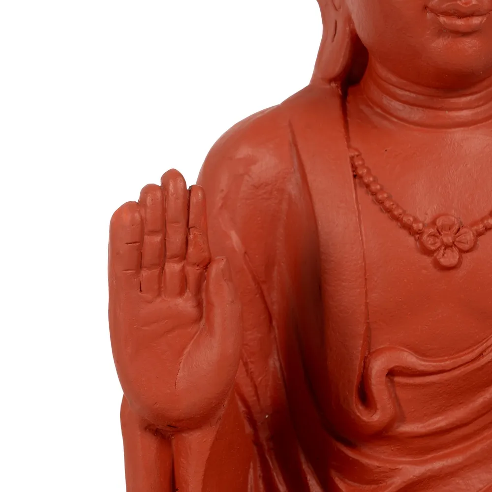 Sculptură Buddha teracotă|Decorațiuni meditative naturale [6]