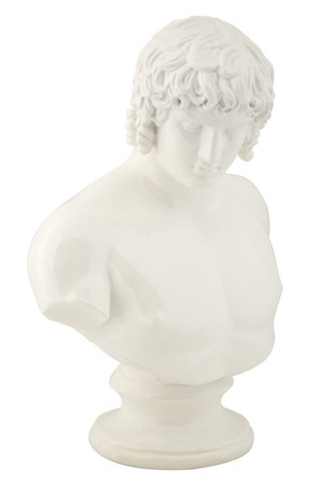Bust Centurione roman alb decorativ - CreativDeco.ro   [2]
