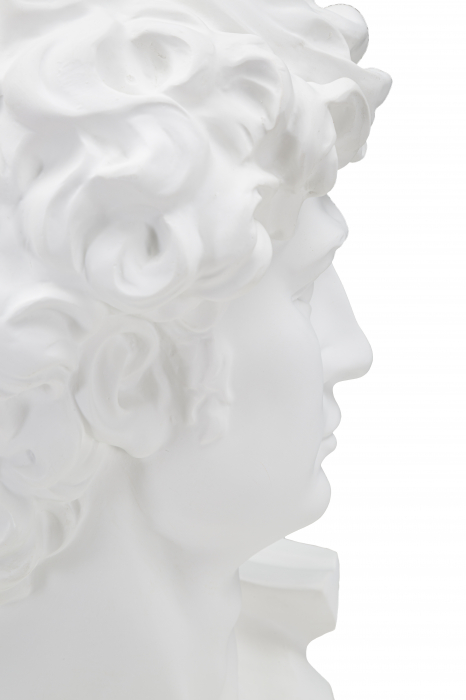 Sculptura Romana, polirasina alba, creativdeco.ro [4]