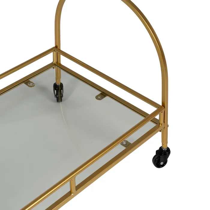 Servantă metalică elegantă|Mobilier decorativ modern [4]