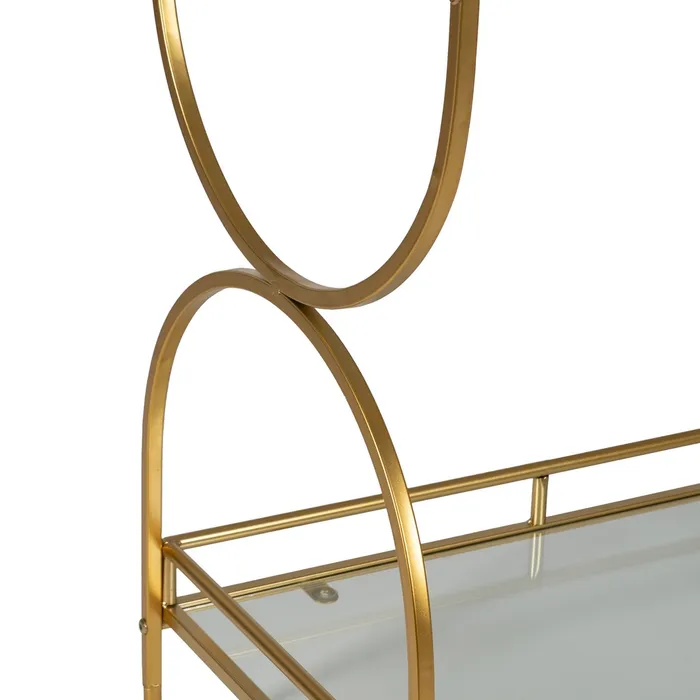 Servantă metalică elegantă|Mobilier decorativ modern [5]