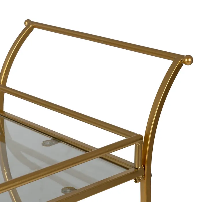 Servantă metalică elegantă|Mobilier decorativ modern [6]
