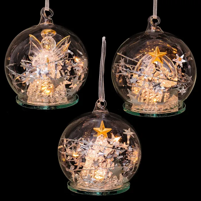 Globuri de Craciun cu Design Unic CreativDeco - Atmosfera Festiva Acasa [2]