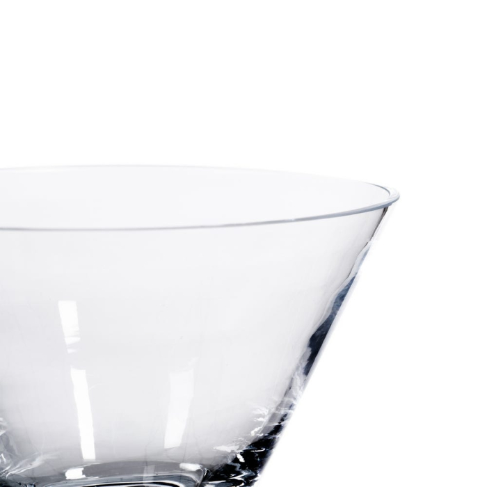 Set boluri decorative din sticlă transparentă cu formă conică [2]