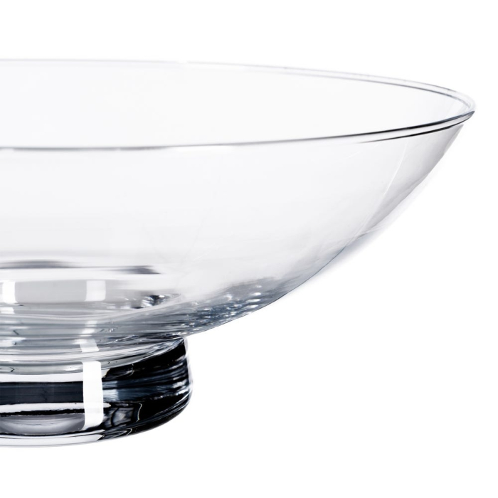 Set boluri decorative din sticlă transparentă cu formă rotundă [2]