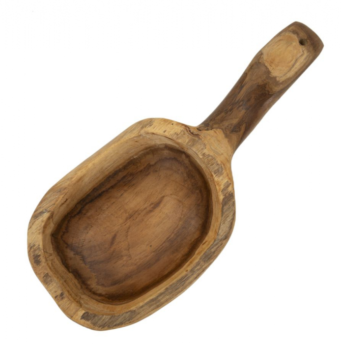 Boluri decorative din lemn de tec tip lingură – imagine principală – Spoon [3]