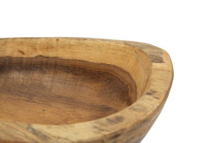 Boluri decorative din lemn de tec tip lingură – imagine principală – Spoon [4]