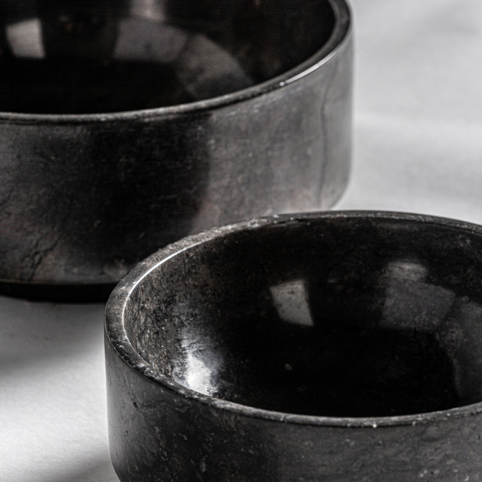 Set centre masa marmura neagra|Decoratiuni etnice [3]