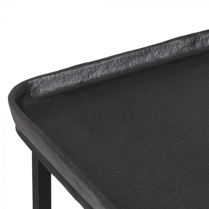 Set console înguste industriale – aluminiu & metal negru [8]