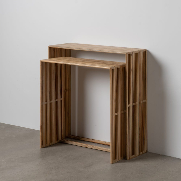 Set console nesting tec reciclat, lamele verticale aerisite [12]