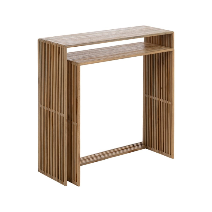 Set console nesting tec reciclat, lamele verticale aerisite [3]