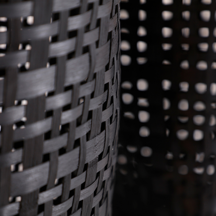 Cosuri Boho negre|Decoratiuni premium bambus [2]
