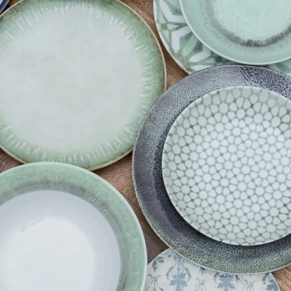 Farfurii paste verzi | Vesela eleganta | CreativDeco [4]