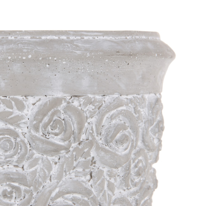 Set 2 ghivece decorative din ciment, cele mai înalte din colecție [3]