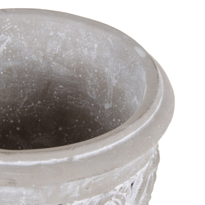 Set 2 ghivece decorative din ciment pentru plante înalte [3]